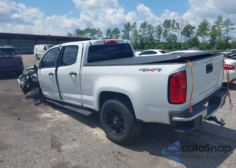 2021 Chevrolet Colorado 4Wd Long Box Wt from USA, damaged, VIN 1GCGTBEN8M1122157